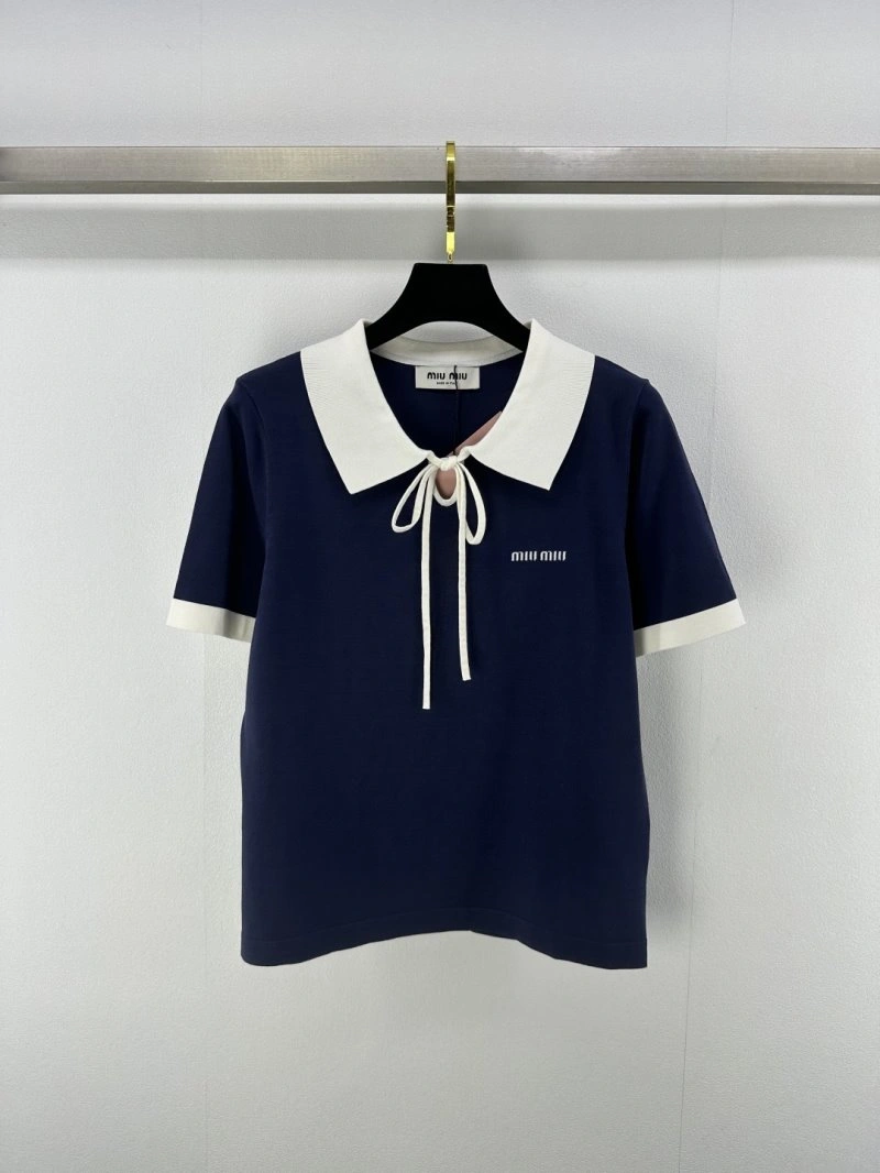 Miu Miu T-Shirts Durable 148540