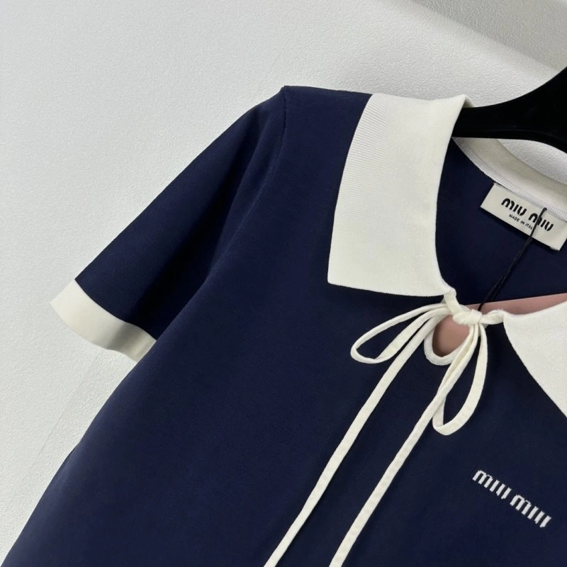 Miu Miu T-Shirts Durable 148540