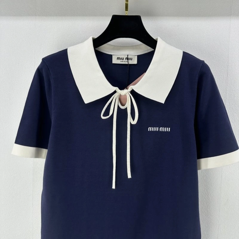 Miu Miu T-Shirts Durable 148540