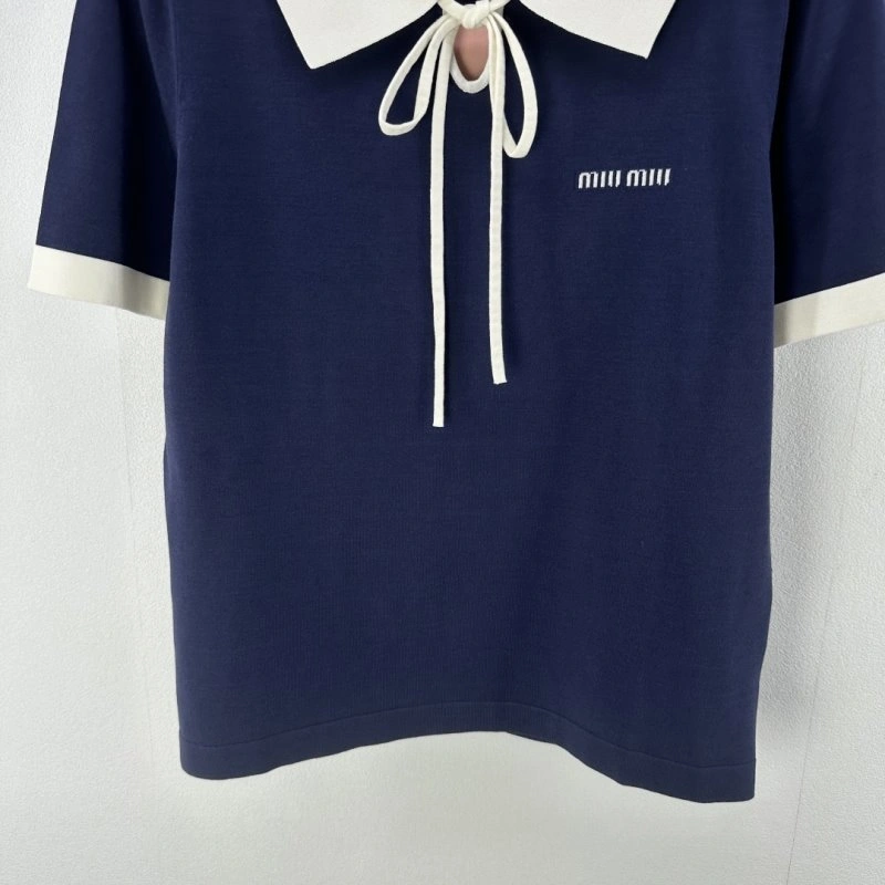 Miu Miu T-Shirts Durable 148540