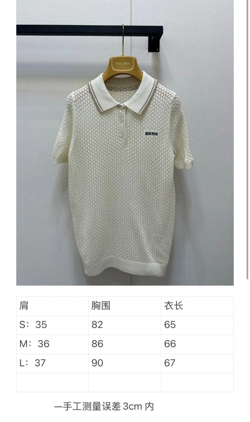 Miu Miu T-Shirts ModernLook 148560