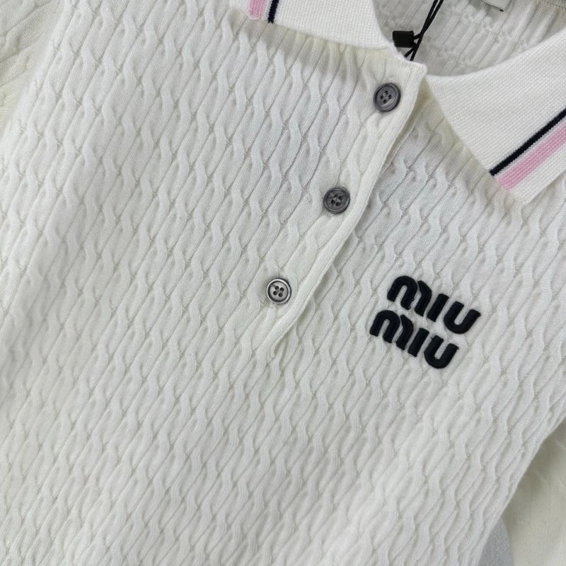 Miu Miu T-Shirts SmoothTexture 148549