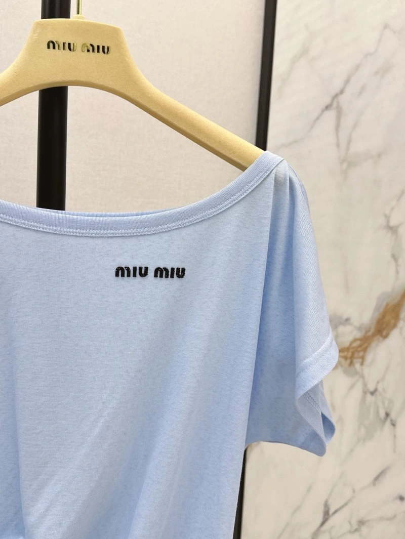 Efficient Miu Miu T-Shirts 148512