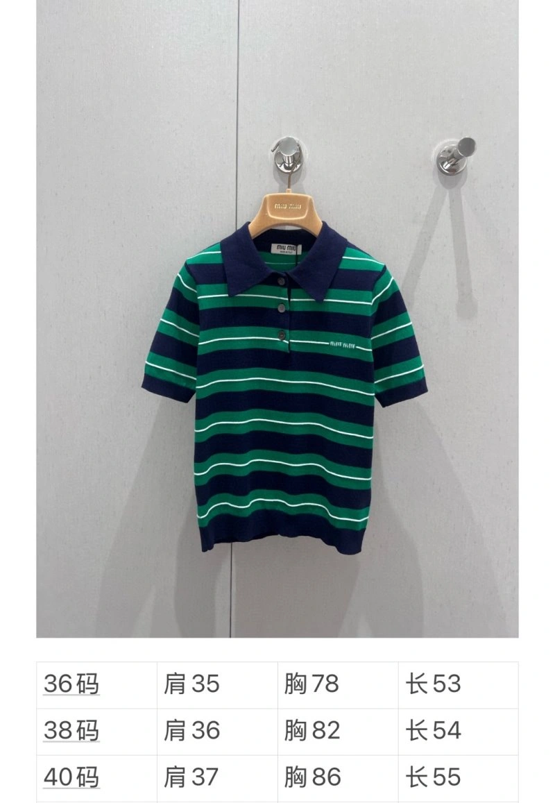 Breathable Miu Miu T-Shirts 148516