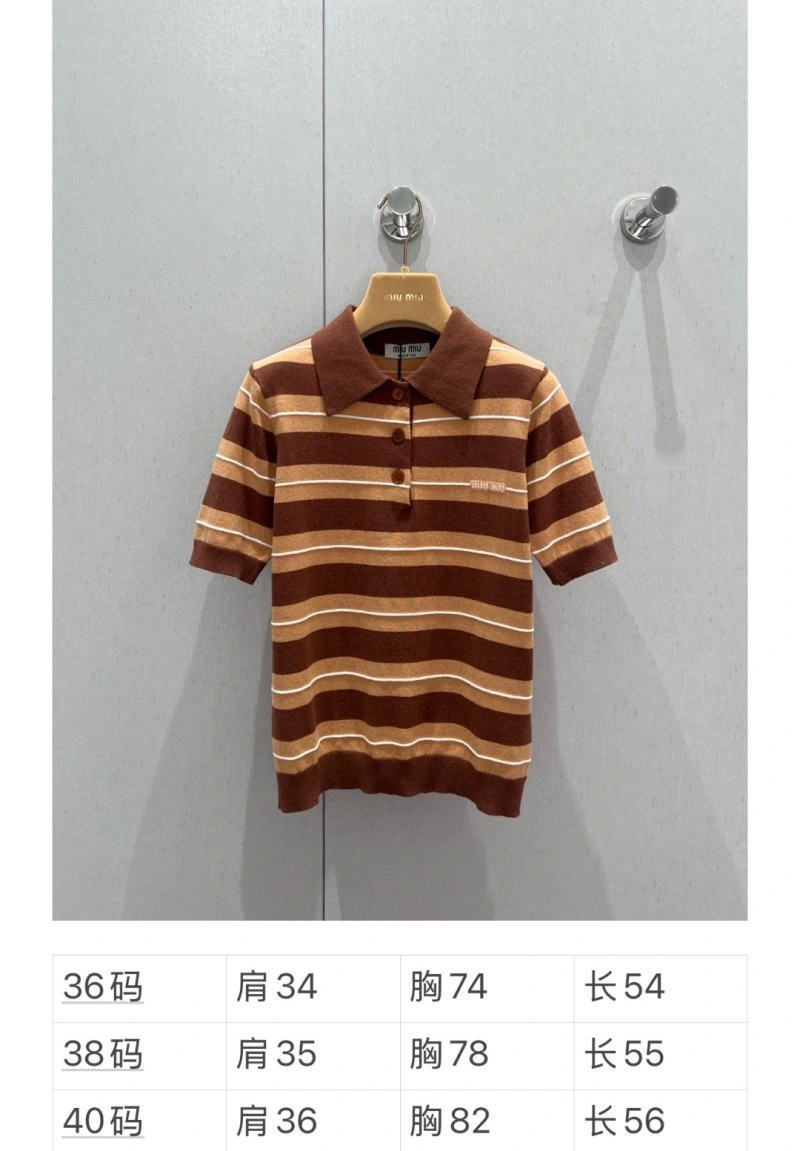 Sleek Miu Miu T-Shirts 148511