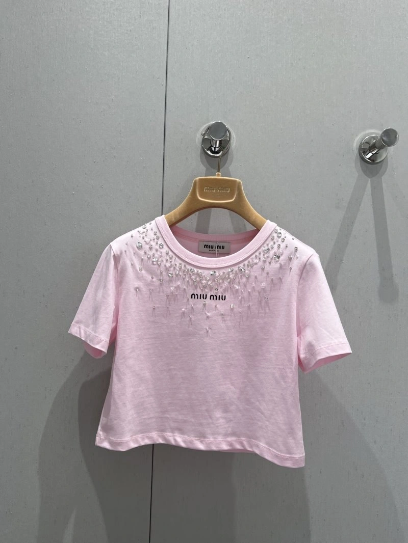 Stretchable Miu Miu T-Shirts 148501