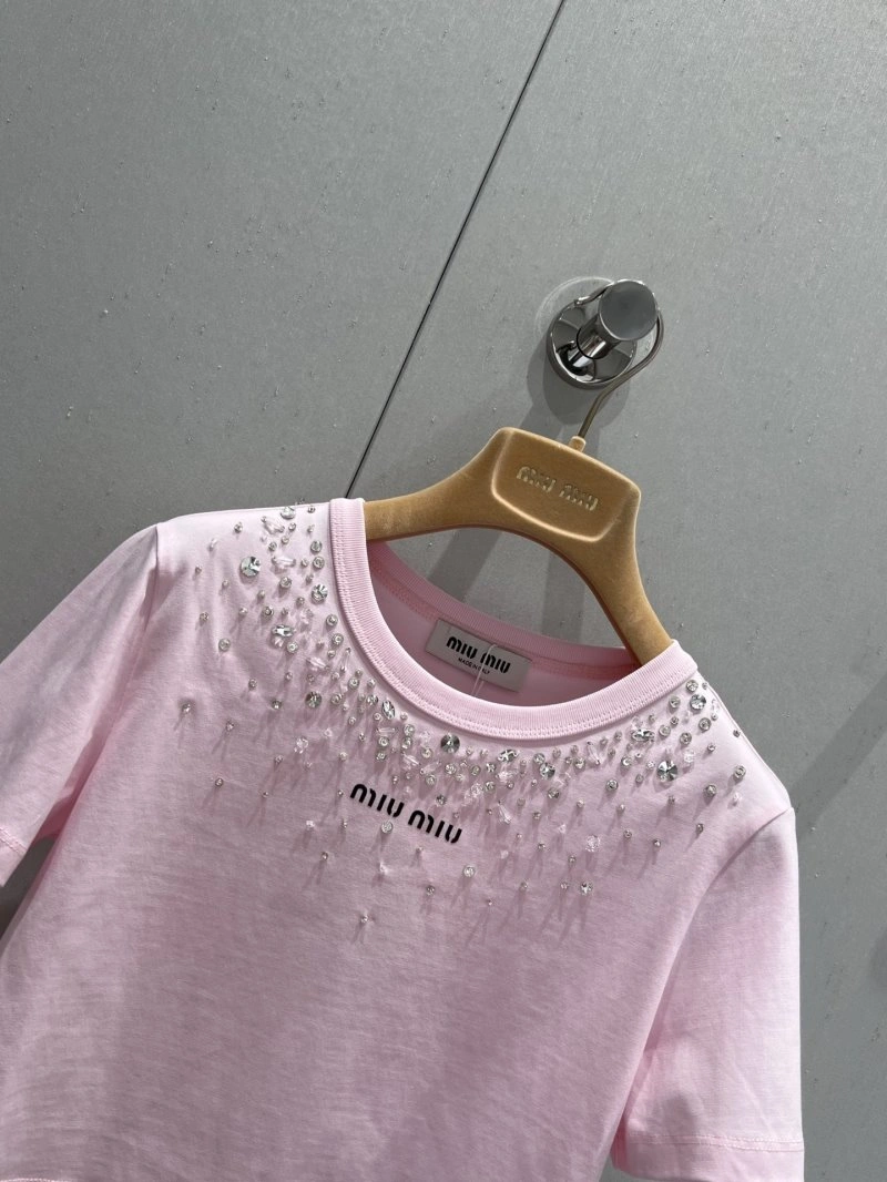 Stretchable Miu Miu T-Shirts 148501