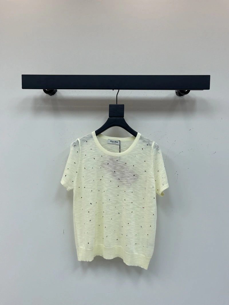 Sustainable Miu Miu T-Shirts 148507