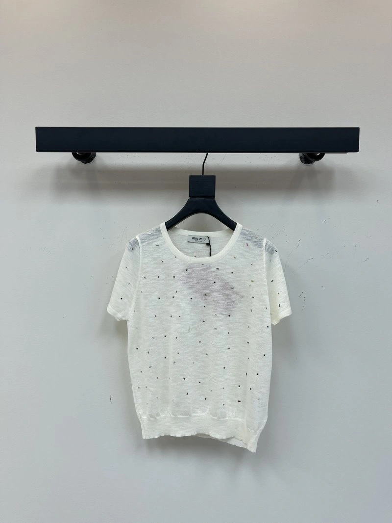 Sustainable Miu Miu T-Shirts 148507