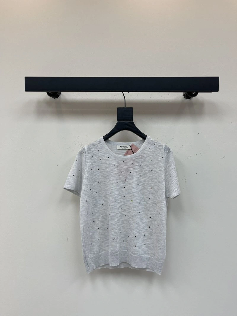 Sustainable Miu Miu T-Shirts 148507