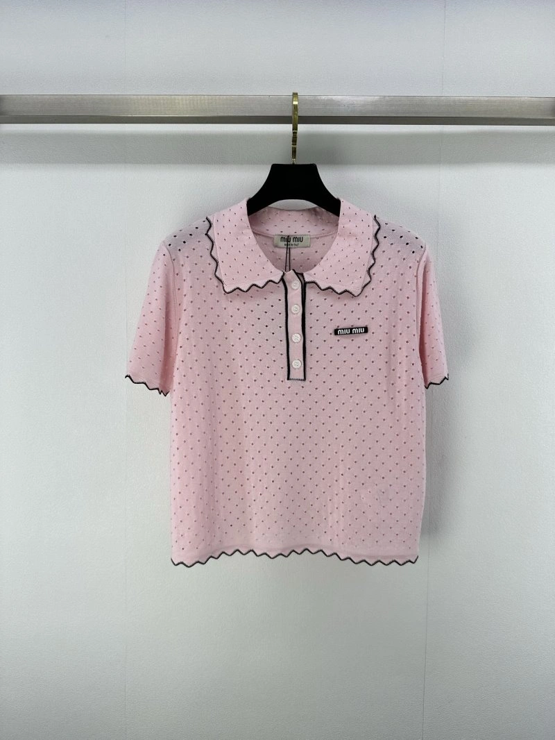 RelaxedFit Miu Miu T-Shirts 148487