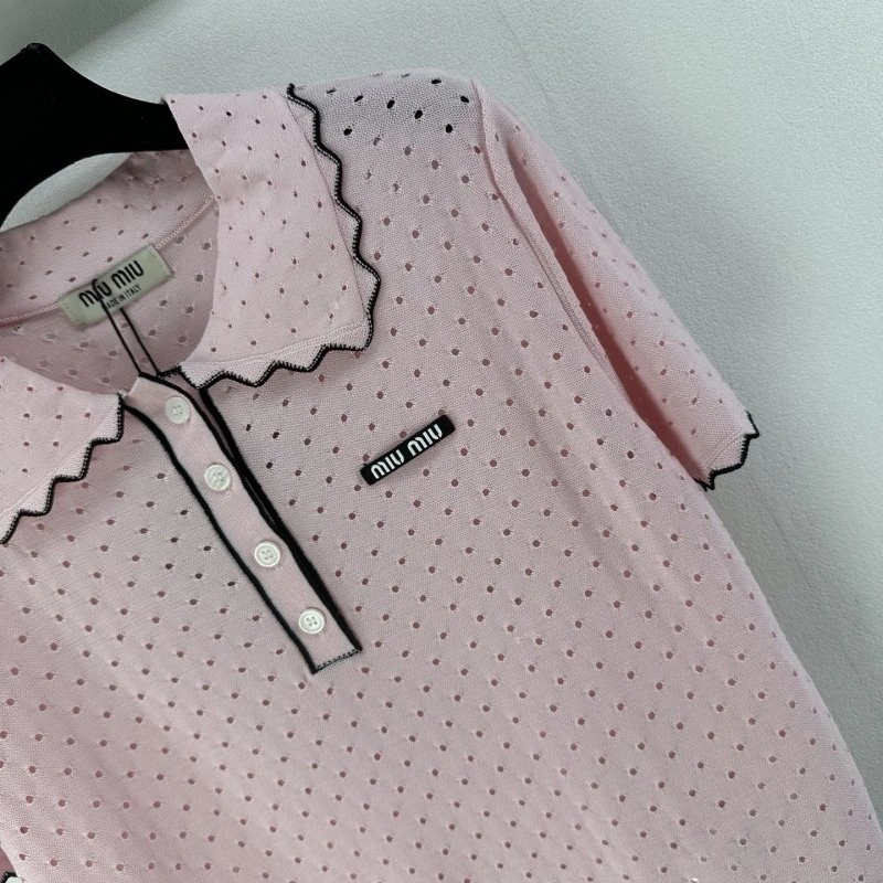 RelaxedFit Miu Miu T-Shirts 148487