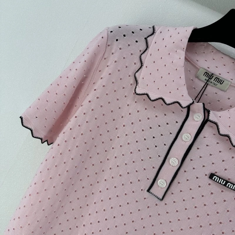 RelaxedFit Miu Miu T-Shirts 148487
