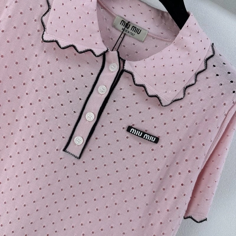 RelaxedFit Miu Miu T-Shirts 148487