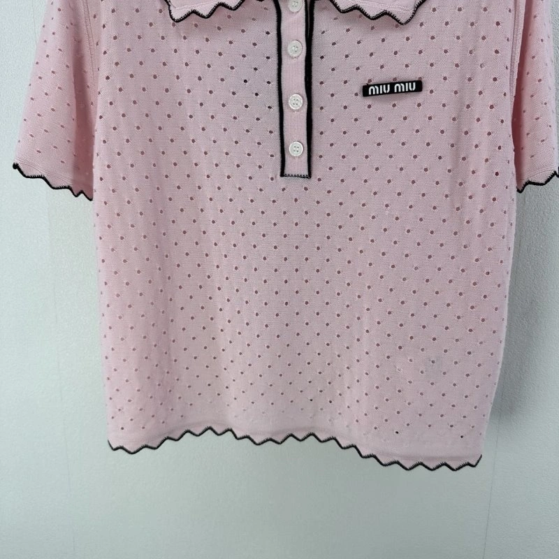 RelaxedFit Miu Miu T-Shirts 148487