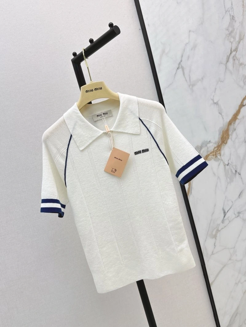 Miu Miu T-Shirts FlexibleFit 148493