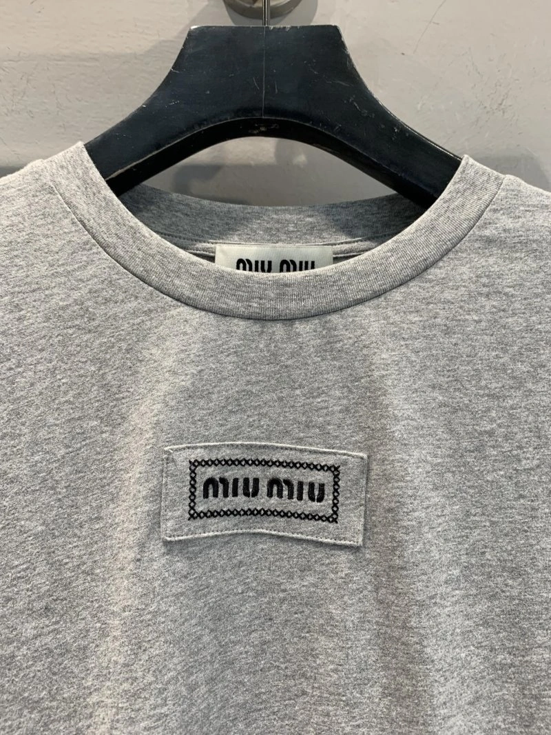 Miu Miu T-Shirts Durable 148465