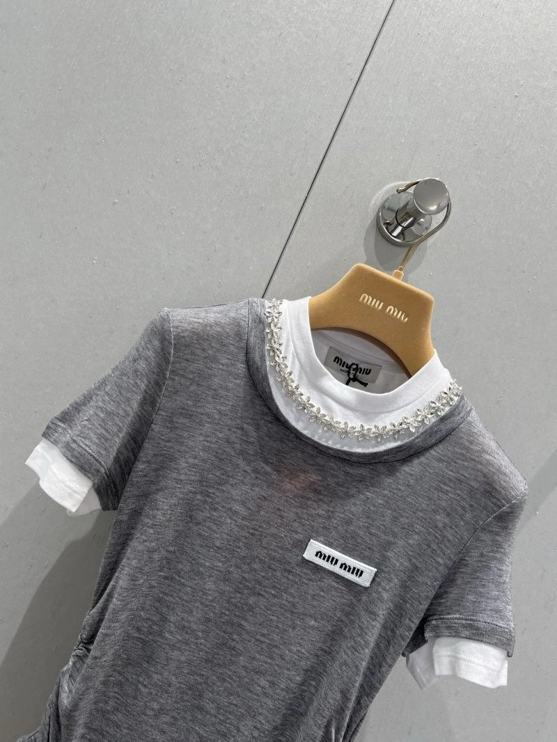 WaterResistant Miu Miu T-Shirts 148447