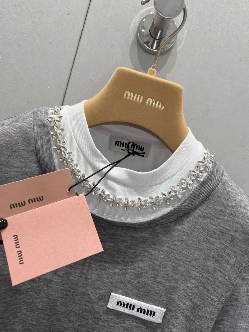WaterResistant Miu Miu T-Shirts 148447