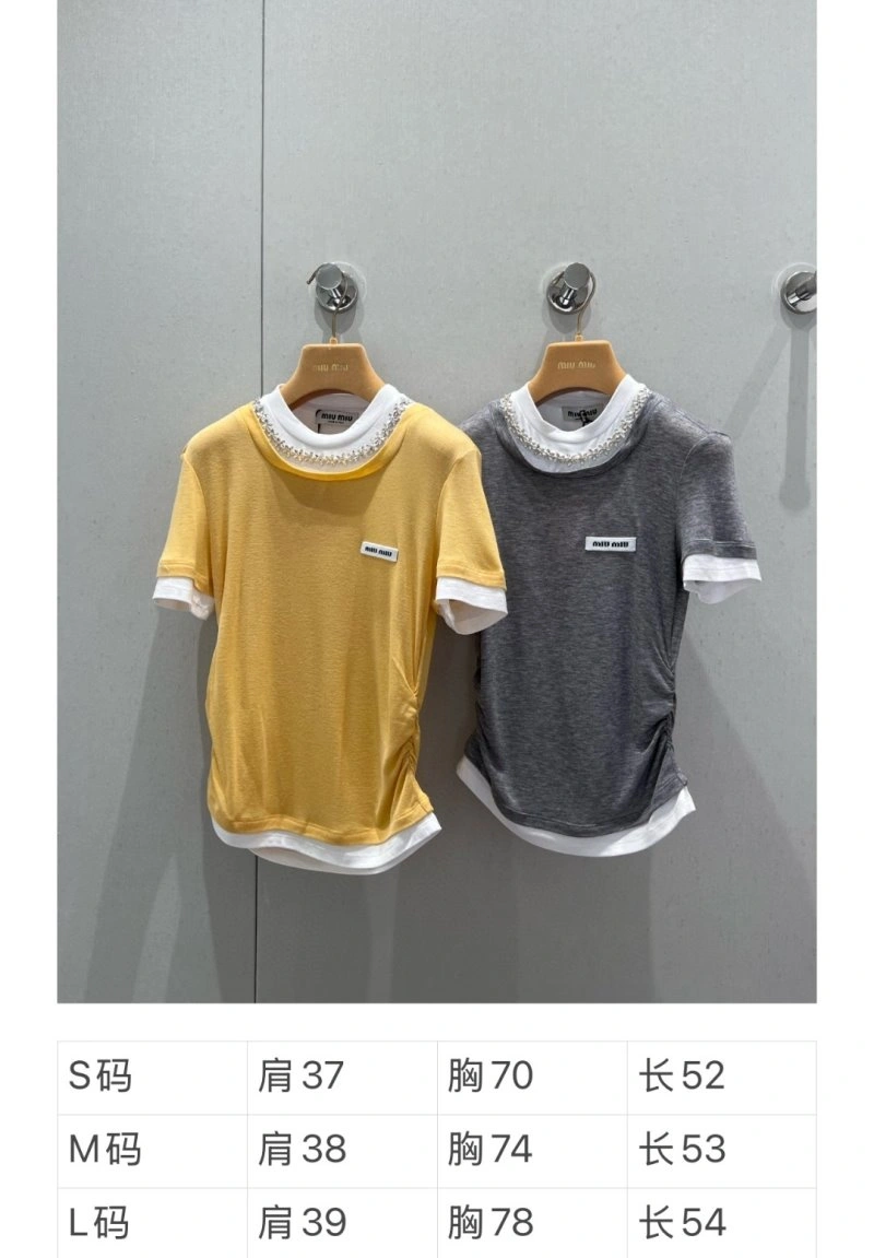 MoistureWicking Miu Miu T-Shirts 148468