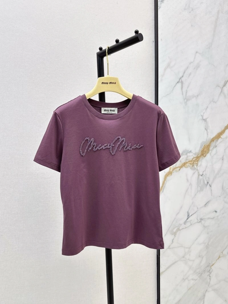 Miu Miu T-Shirts WaterResistant 148446