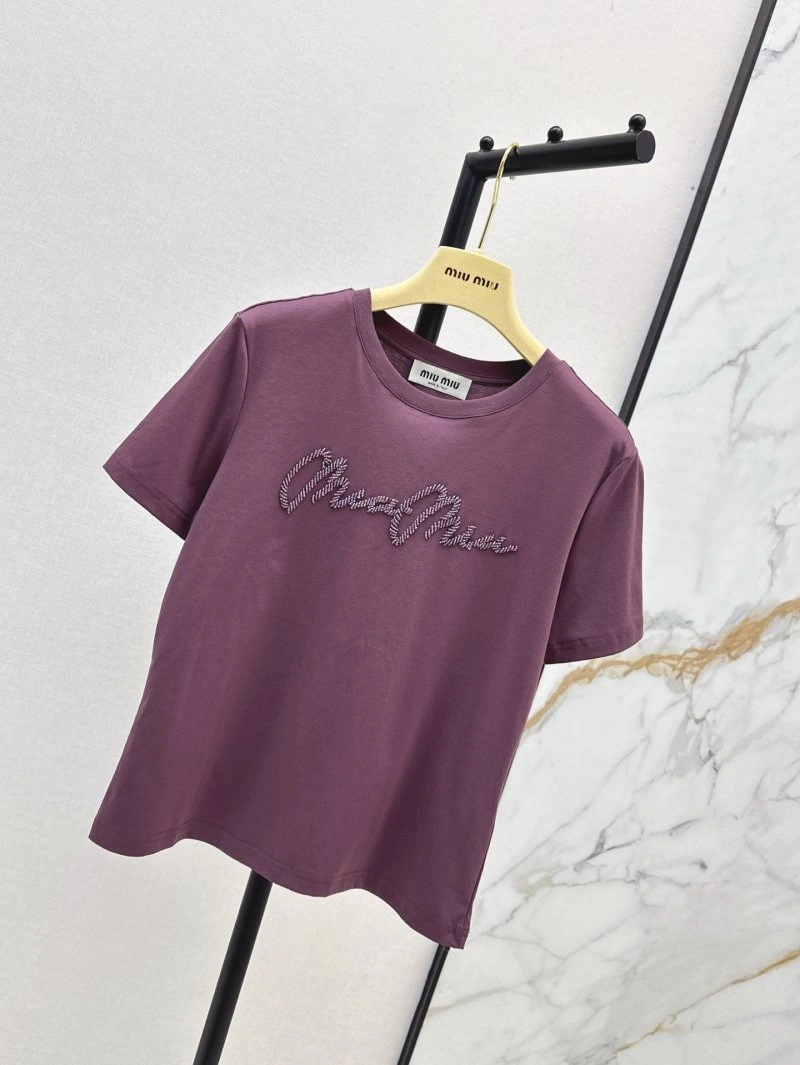 Miu Miu T-Shirts WaterResistant 148446