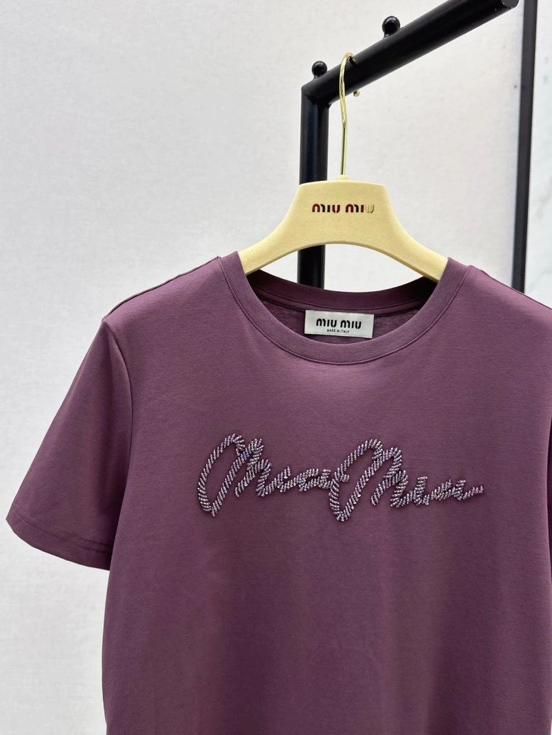 Miu Miu T-Shirts WaterResistant 148446