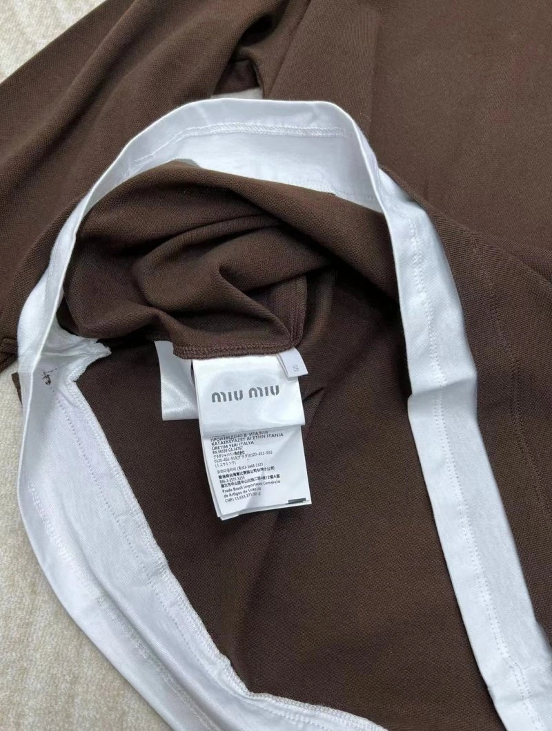 Miu Miu T-Shirts Stretchable 148423