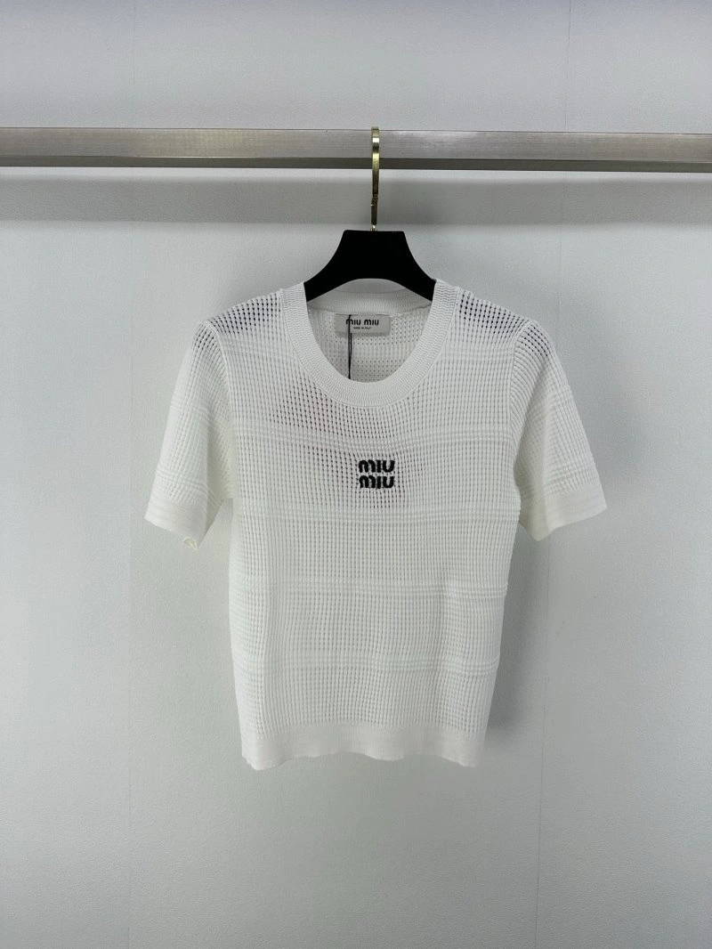 Miu Miu T-Shirts WaterResistant 148412