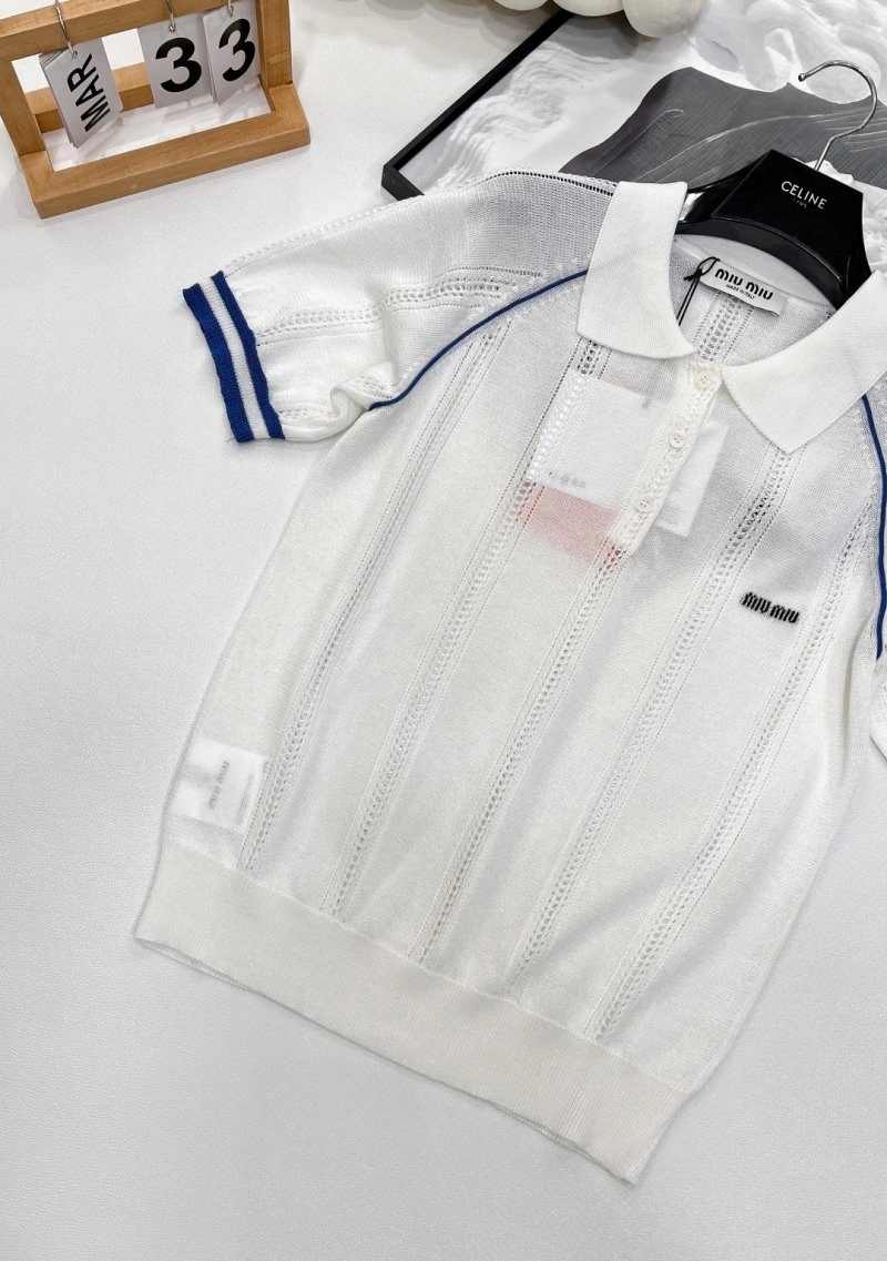 Miu Miu T-Shirts Sporty 148403