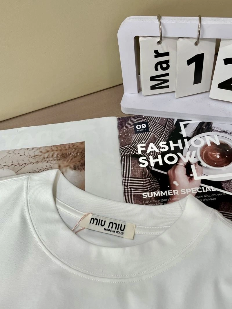 Miu Miu T-Shirts FastDry 160239