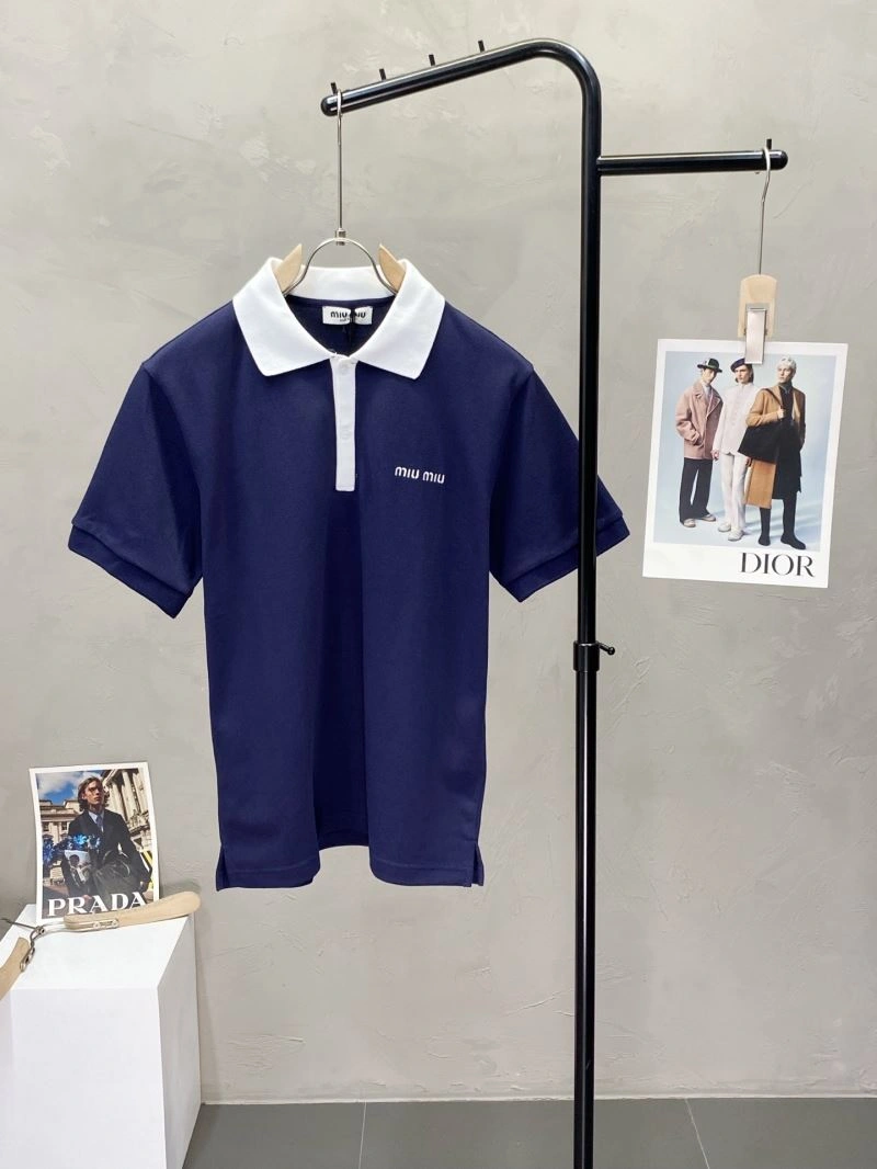Miu Miu T-Shirts Durable 160182