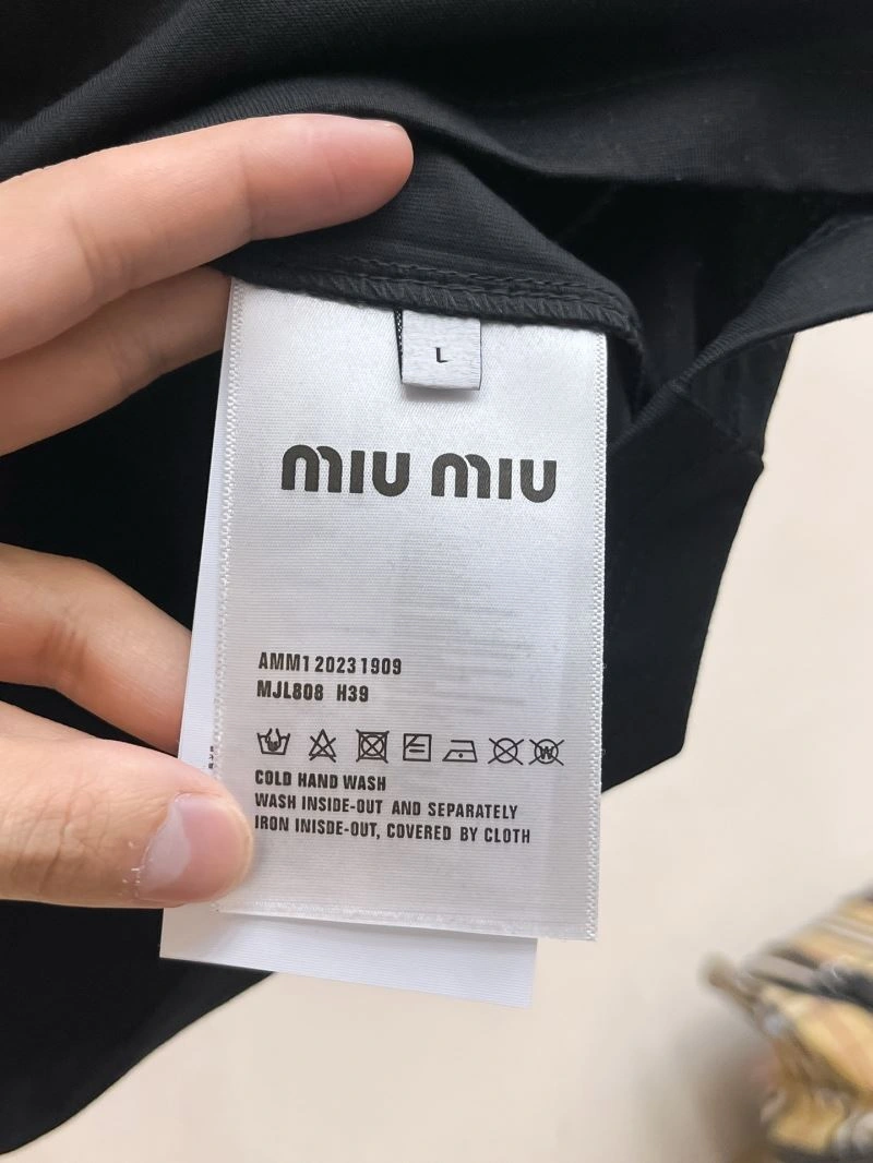 Miu Miu T-Shirts FreshLook 160154