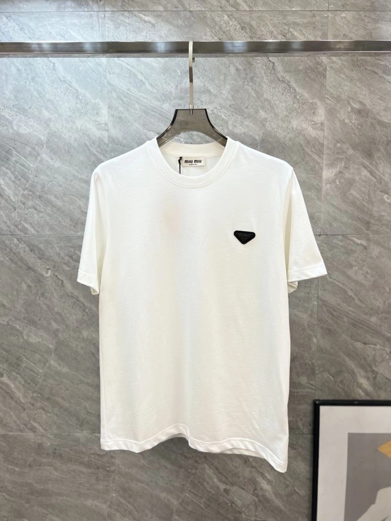 Miu Miu T-Shirts Affordable 160139