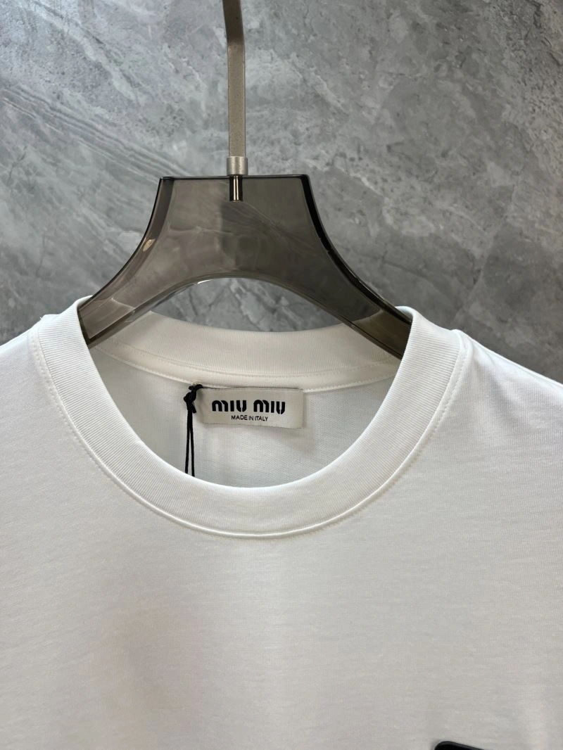 Miu Miu T-Shirts Affordable 160139