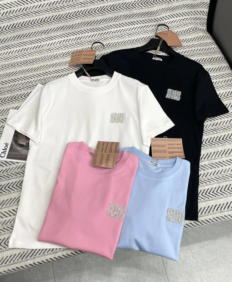 Miu Miu T-Shirts MultiPurpose 154441