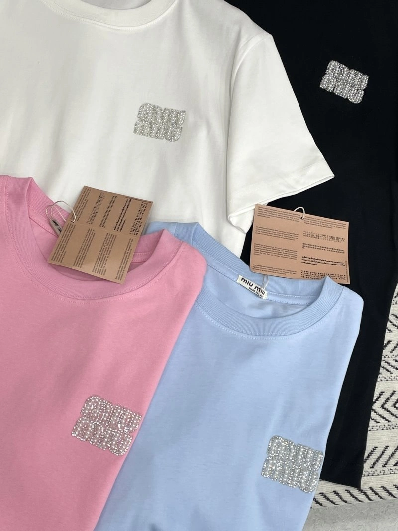 Miu Miu T-Shirts MultiPurpose 154441