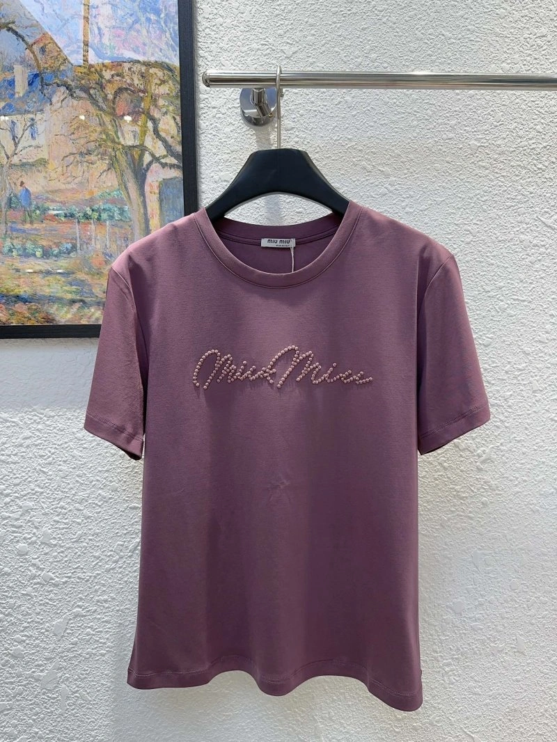 Miu Miu T-Shirts Tailored 154409