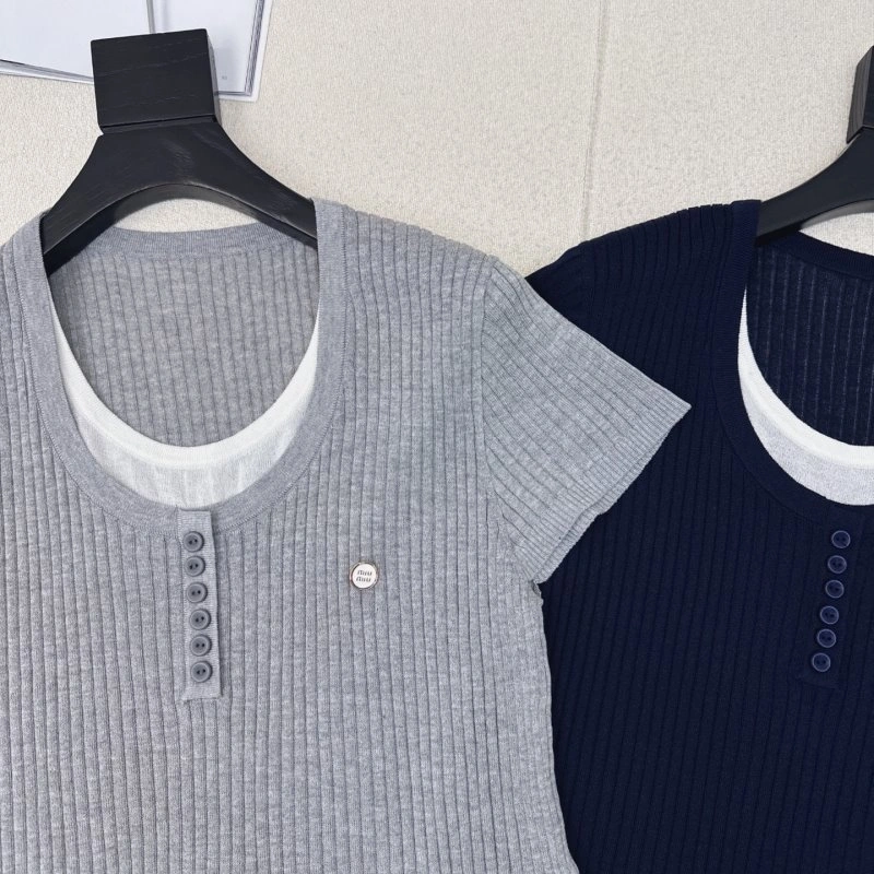Miu Miu T-Shirts Supportive 154465