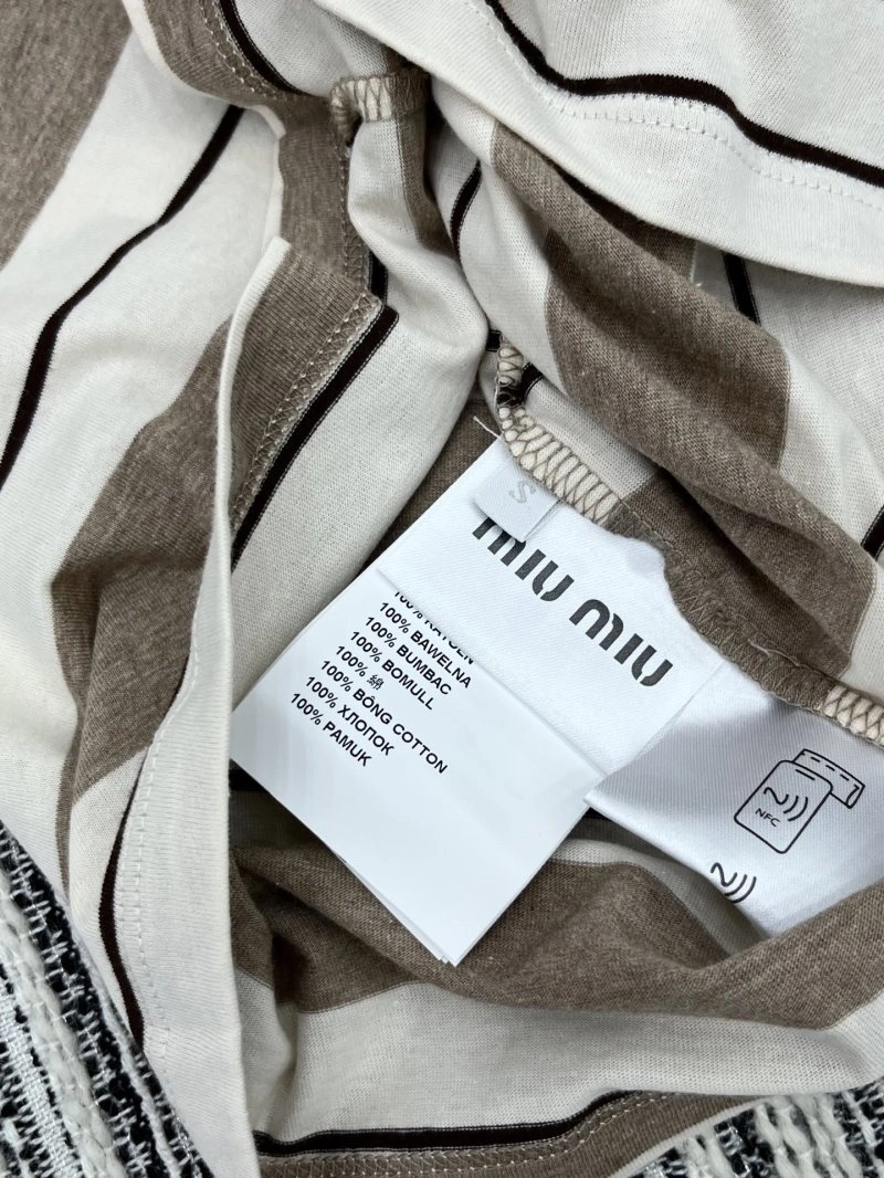 Miu Miu T-Shirts Soft 154414