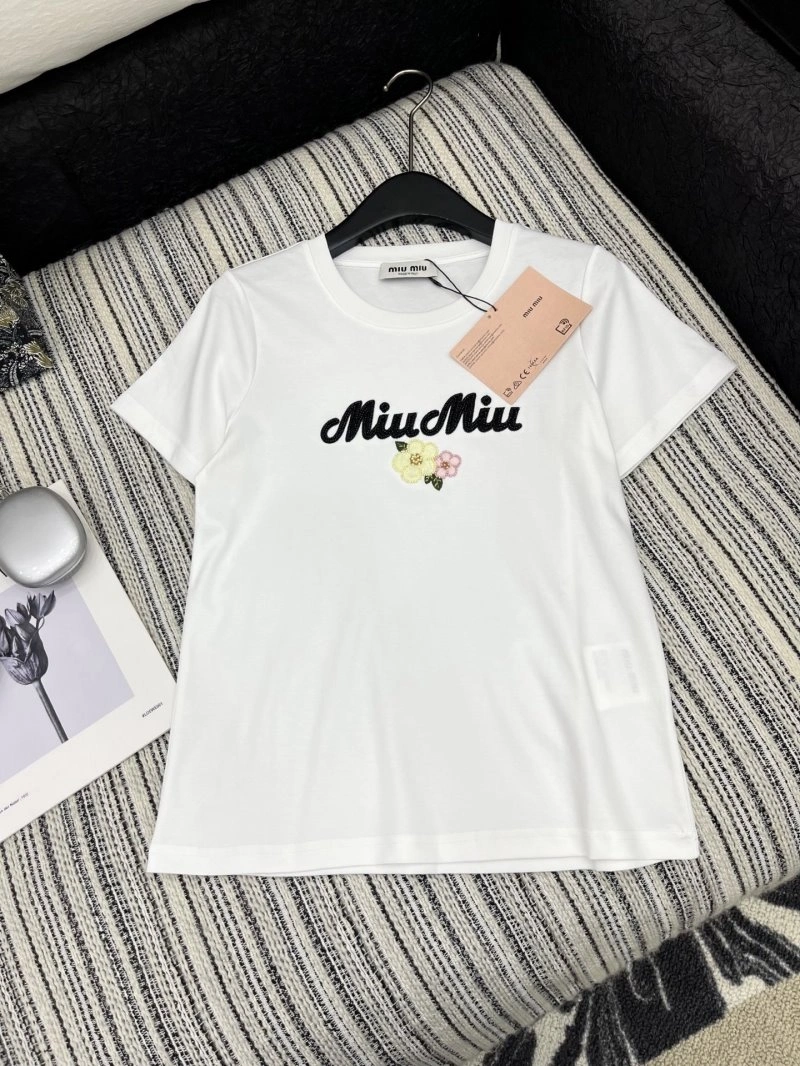 Miu Miu T-Shirts Bright 154398