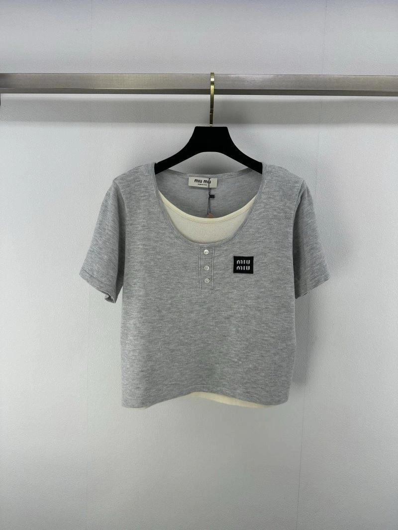 Miu Miu T-Shirts Functional 154392