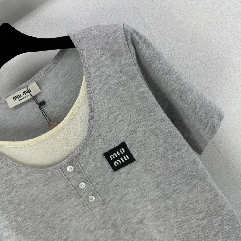 Miu Miu T-Shirts Functional 154392