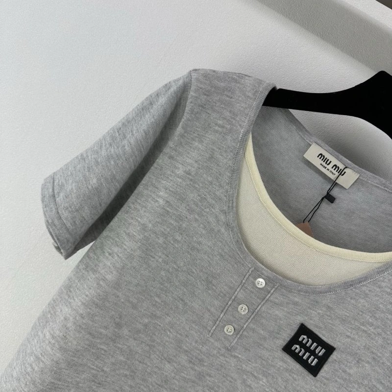 Miu Miu T-Shirts Functional 154392