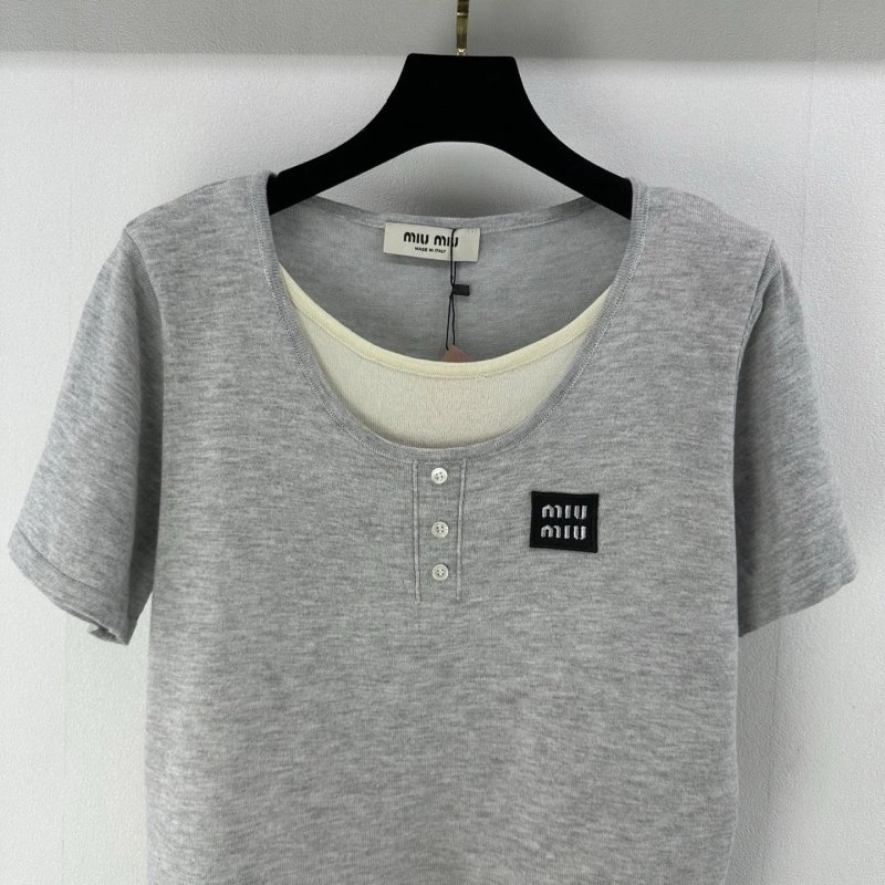Miu Miu T-Shirts Functional 154392