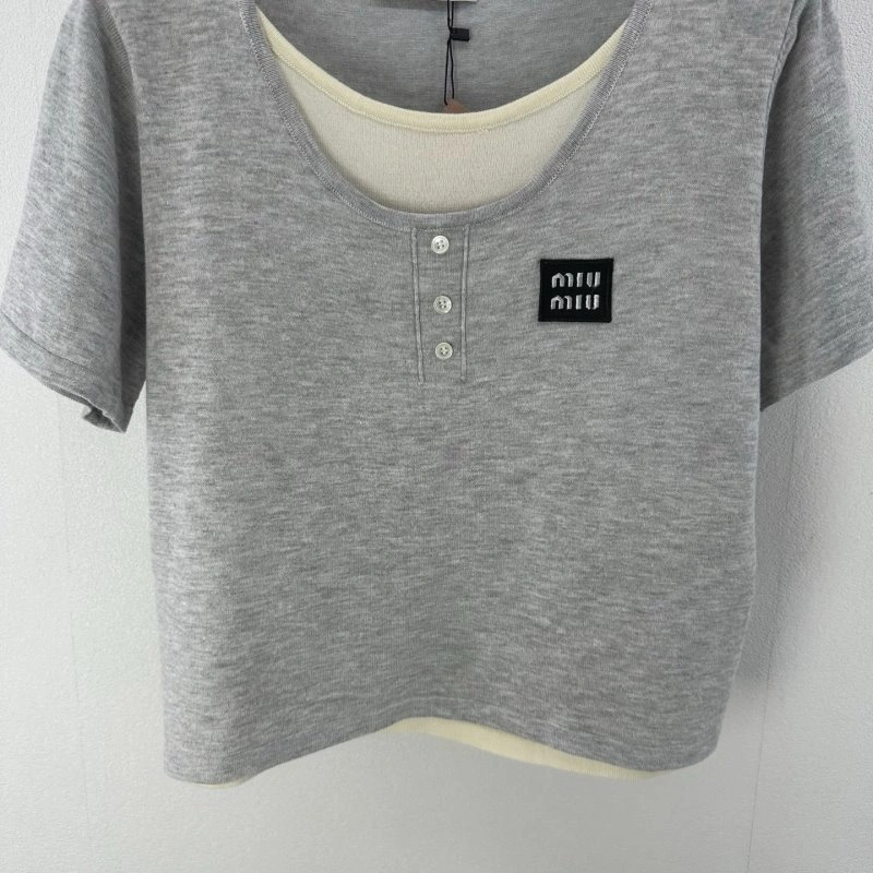 Miu Miu T-Shirts Functional 154392