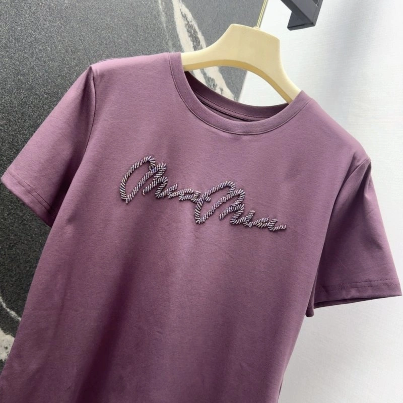 Miu Miu T-Shirts Minimalist 154384
