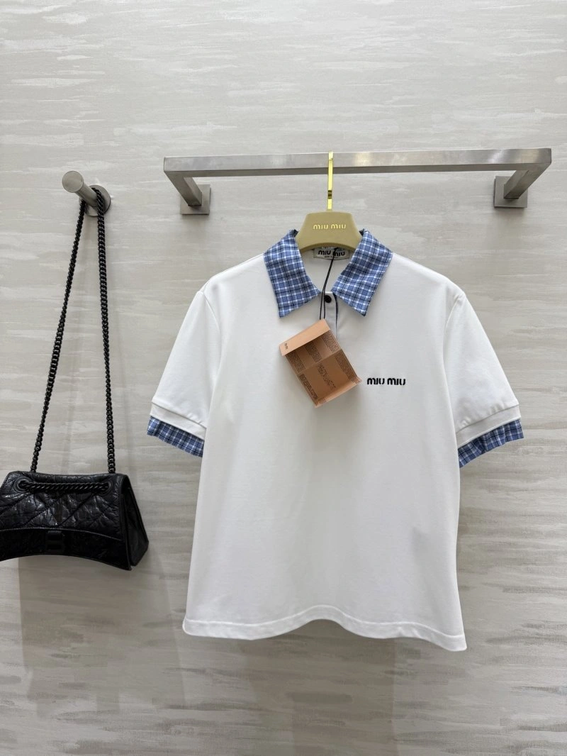 Miu Miu T-Shirts MoistureWicking 154378