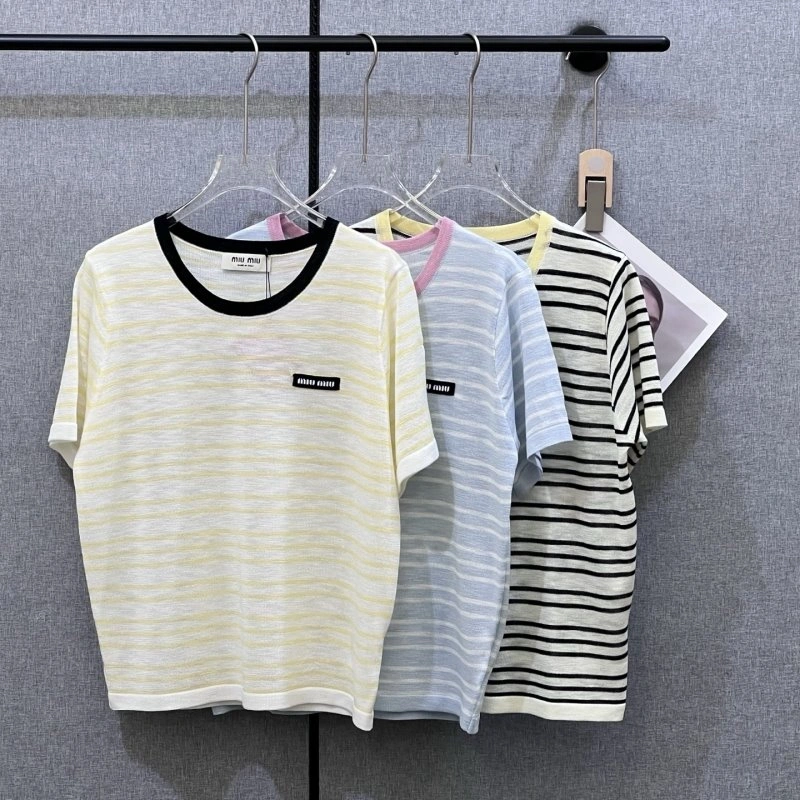 Miu Miu T-Shirts Sustainable 154406