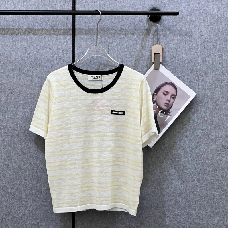 Miu Miu T-Shirts Sustainable 154406